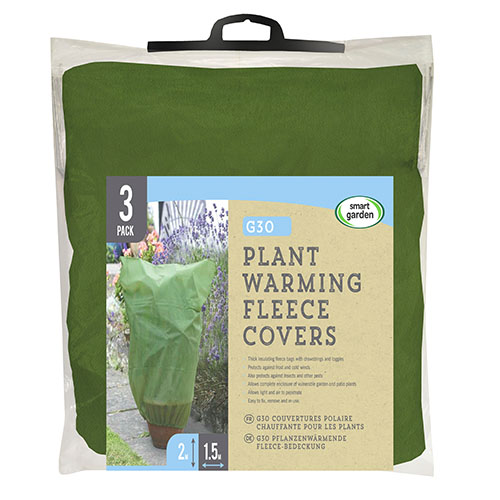 Plant Warming Fleece Covers Large - 3Pack