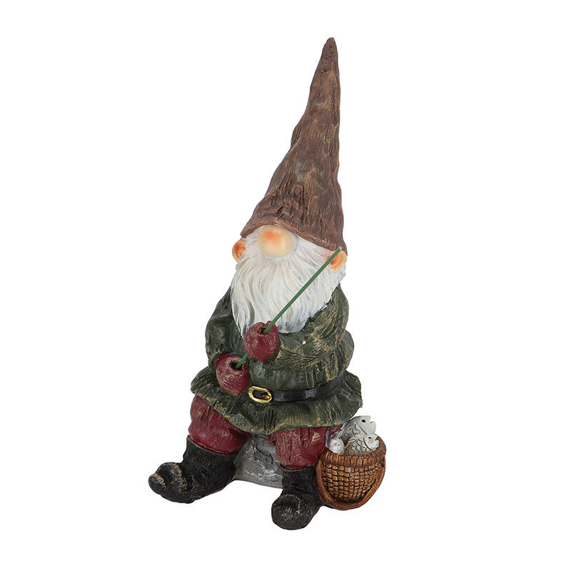 Gnome With Fishing Rod