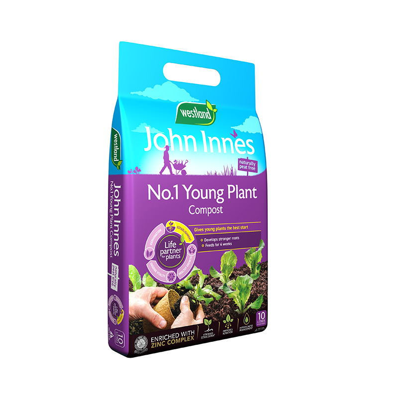 John Innes No1 Young Plant Compost Peat Free 10L
