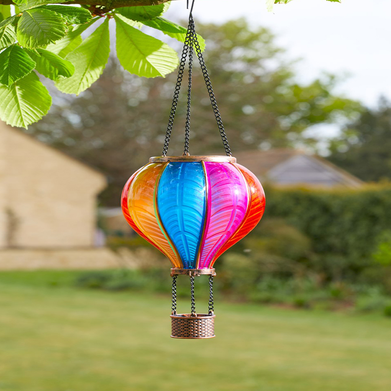 Rainbow Flaming Balloon