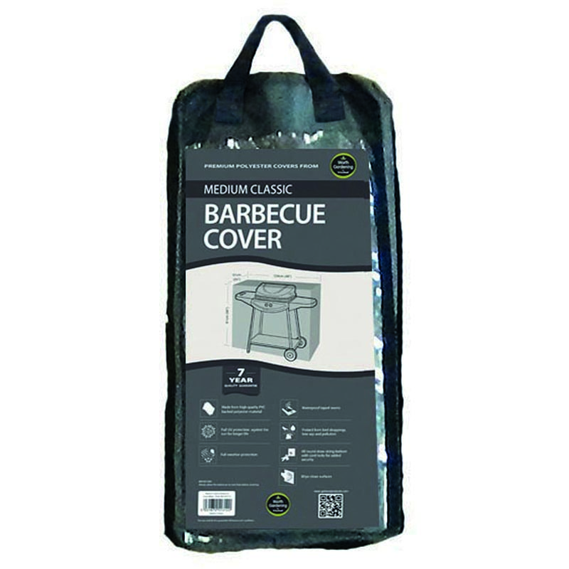 Medium Classic Barbecue Cover Black