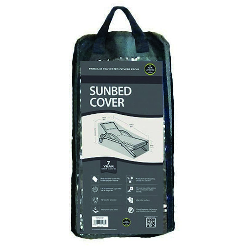Sunbed Cover Black