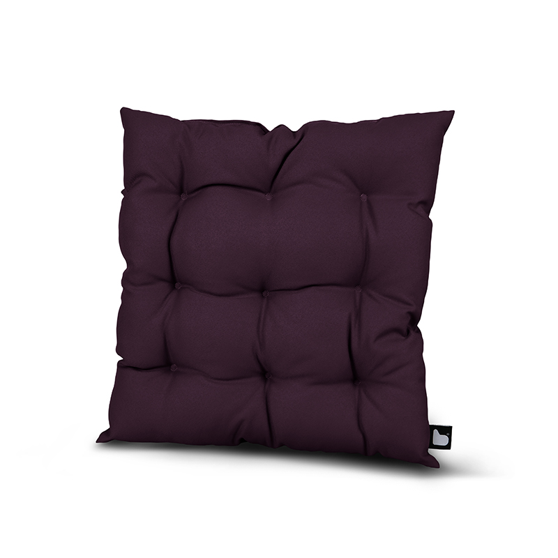 9 Hole Seat Pad Plum Berry 