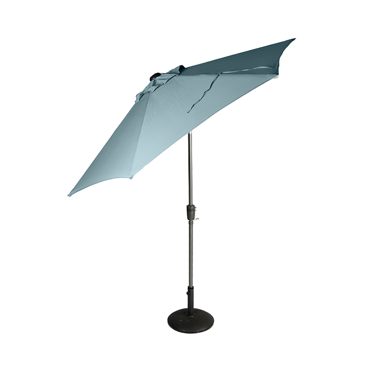 Riviera 3.0m Crank Parasol DuckEgg Blue 