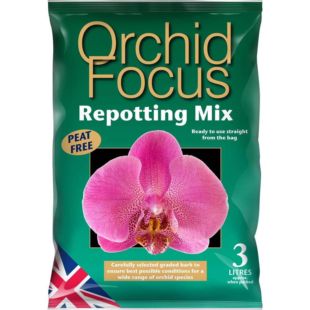 Orchid Focus Repotting Mix Peat Free 3 L