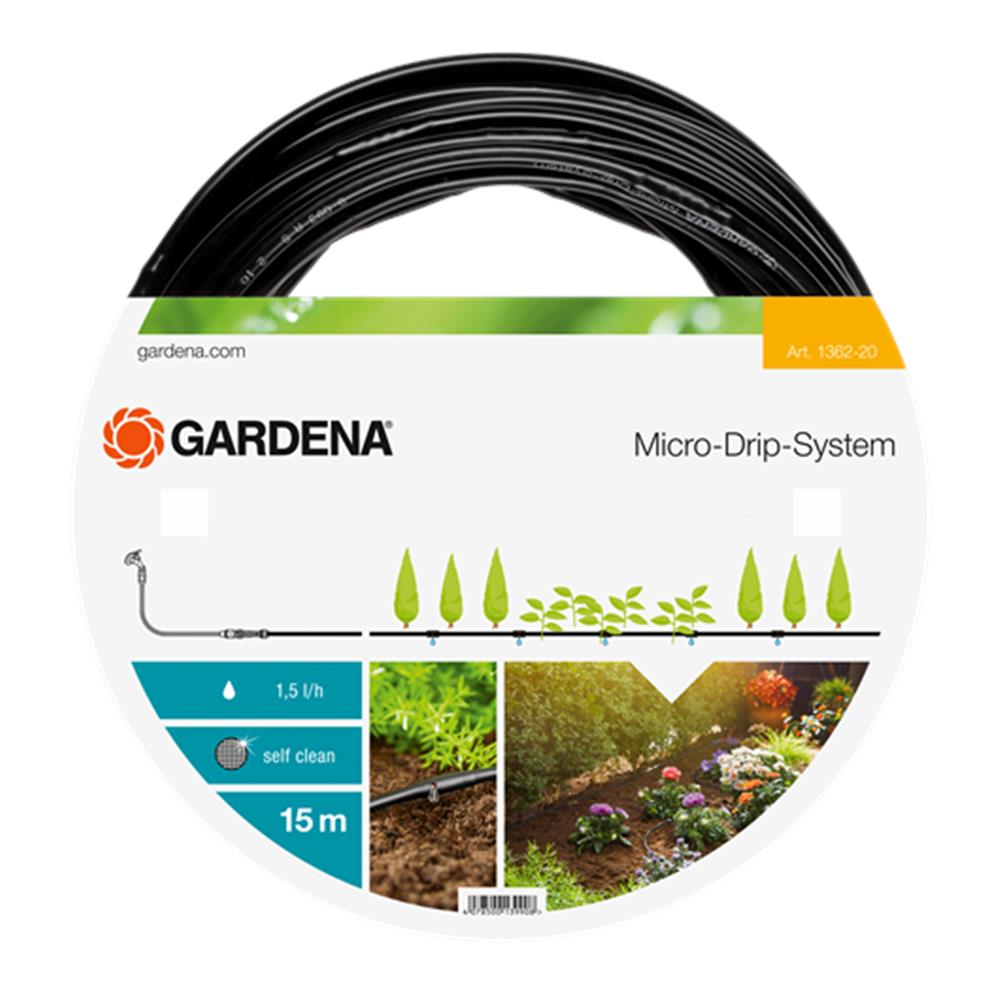 Extension Irrigation for Rows of plants protruding above the ground 4.6mm (3/16")
