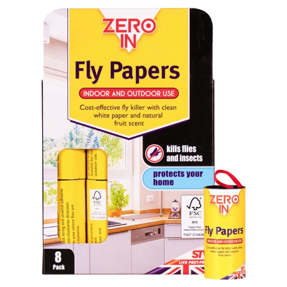 Fly Papers - 8-Pack
