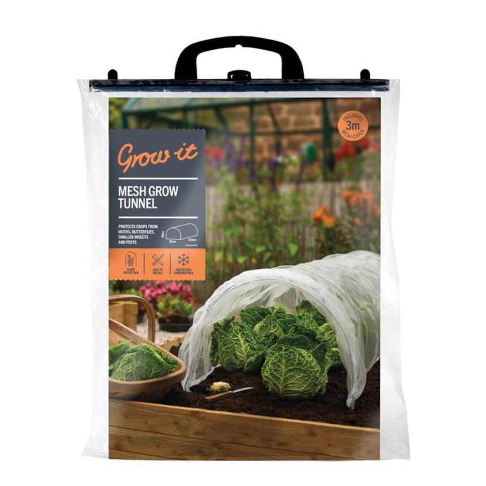 Grow Tunnel With Micromesh Insect Cover