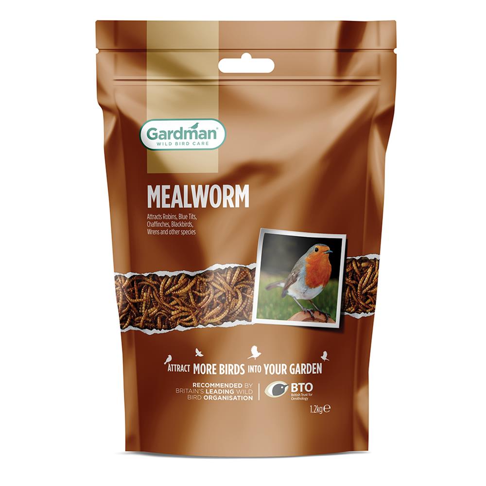 Gardman  Mealworm Pouch 1.2kg
