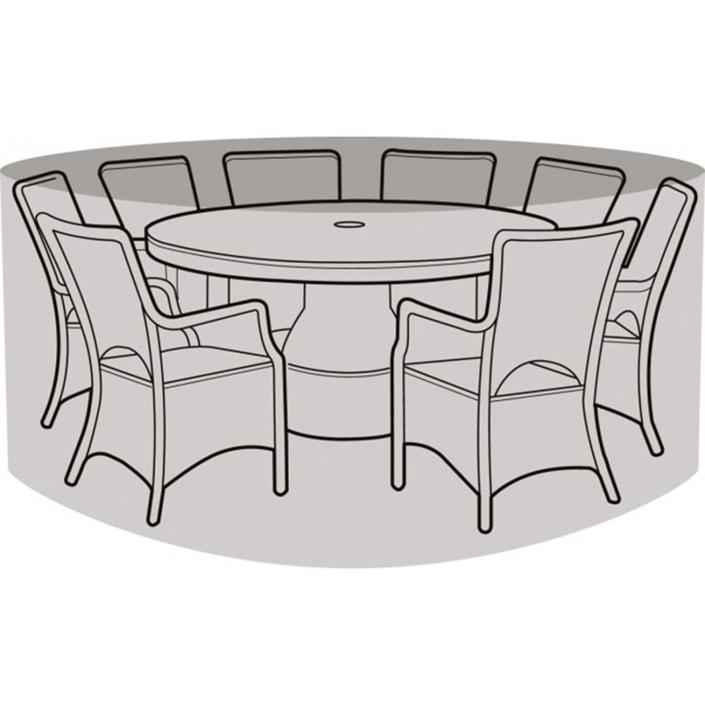 8 Seater Round Furniture Set Cover 