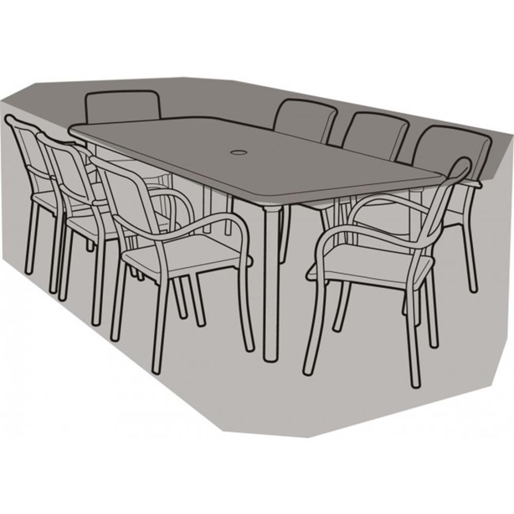 8 Seater Rect Furniture Set Cover 