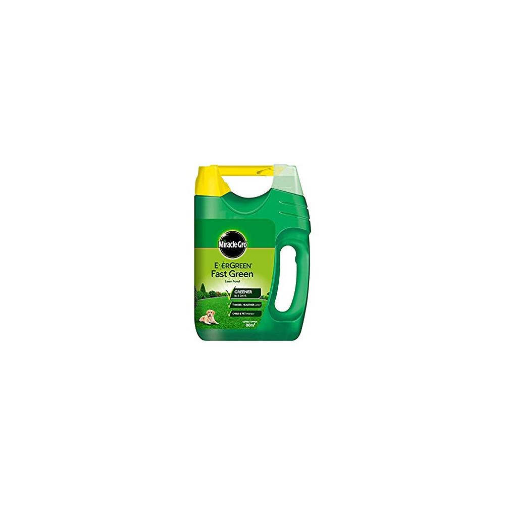 Miracle-Gro Fast Green Lawn Feed 80M2