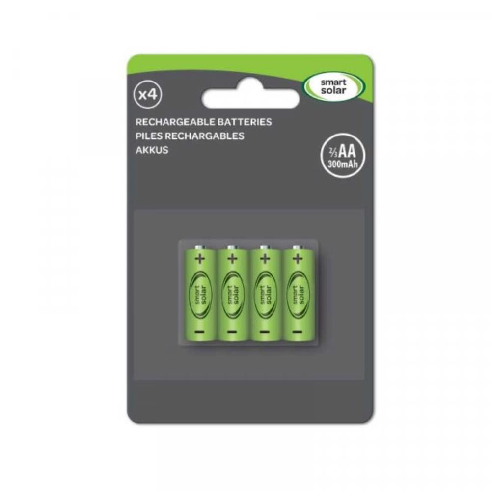 Rechargeable 2/3AA 1.2V Ni-MH 200mAh Battery 4 pack