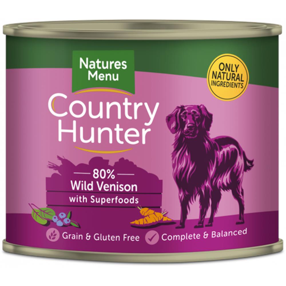 Country Hunter Wild Vension Dog Can 600G