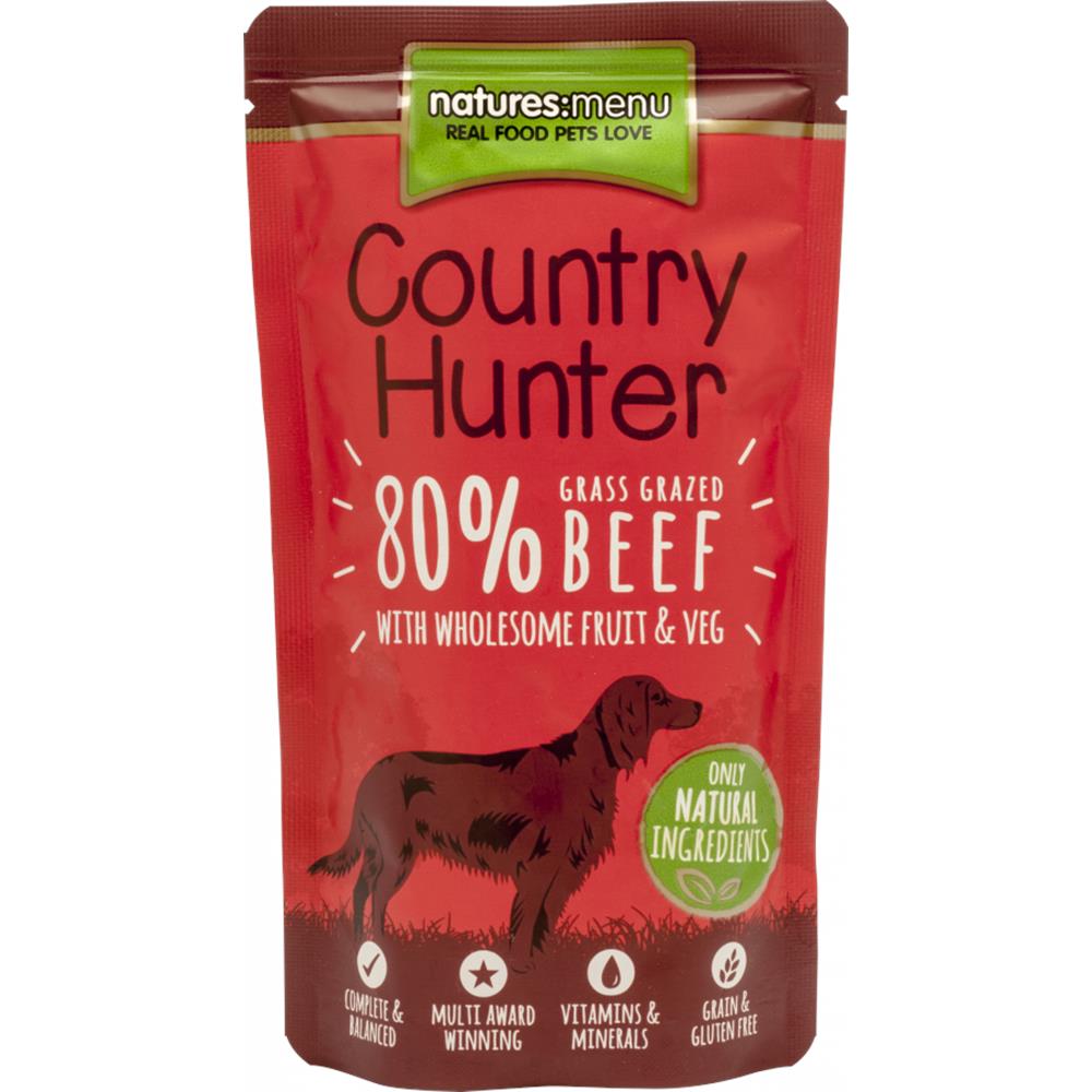 Country Hunter Beef Dog Pouch 150G