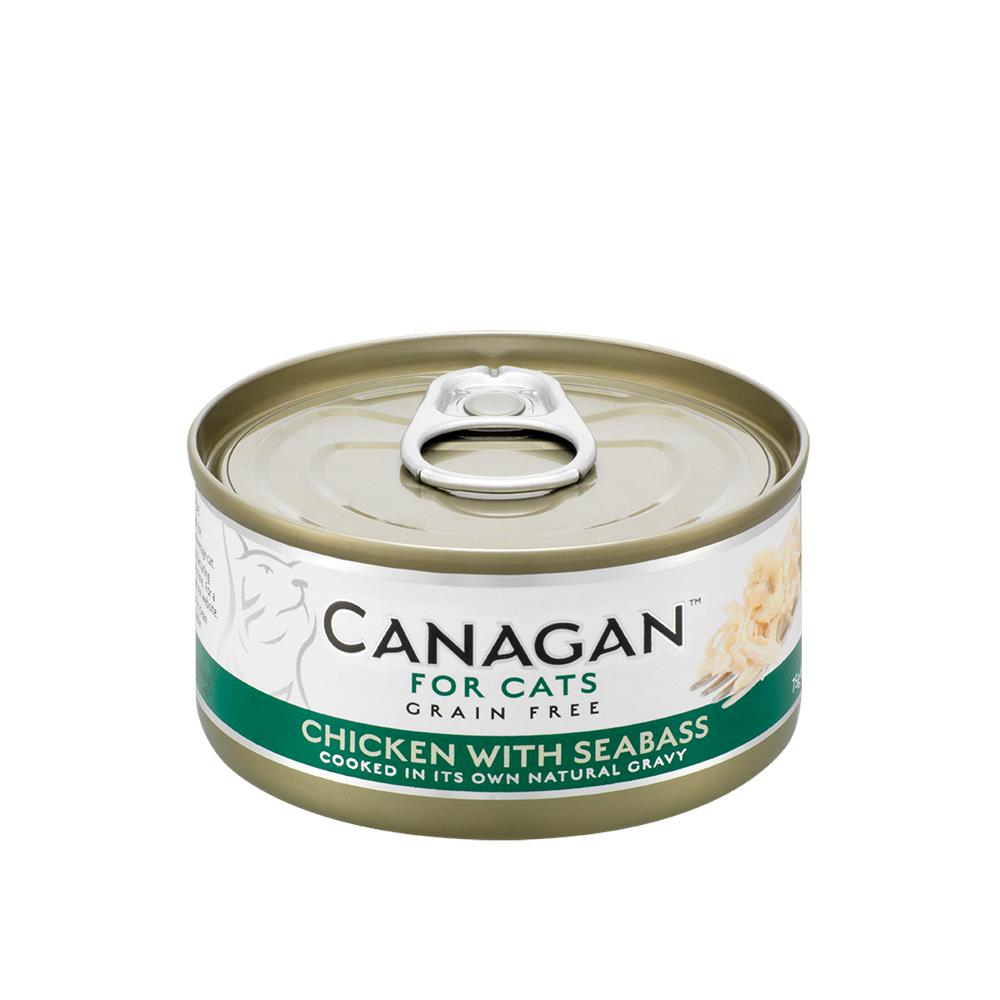 Canagan Cat Chicken With Seabass 75G