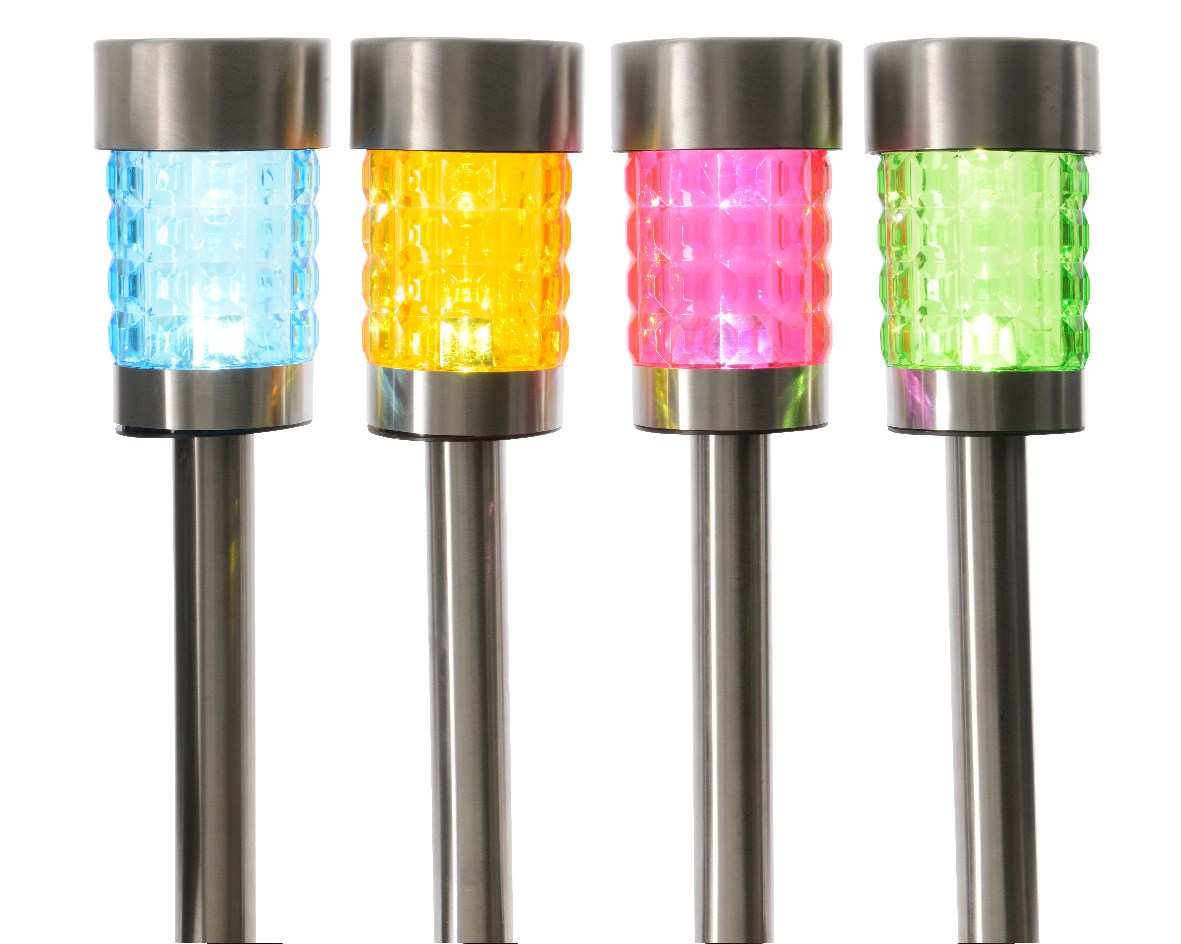 LED Solar Garden Light - Assortment of 4 colours price each