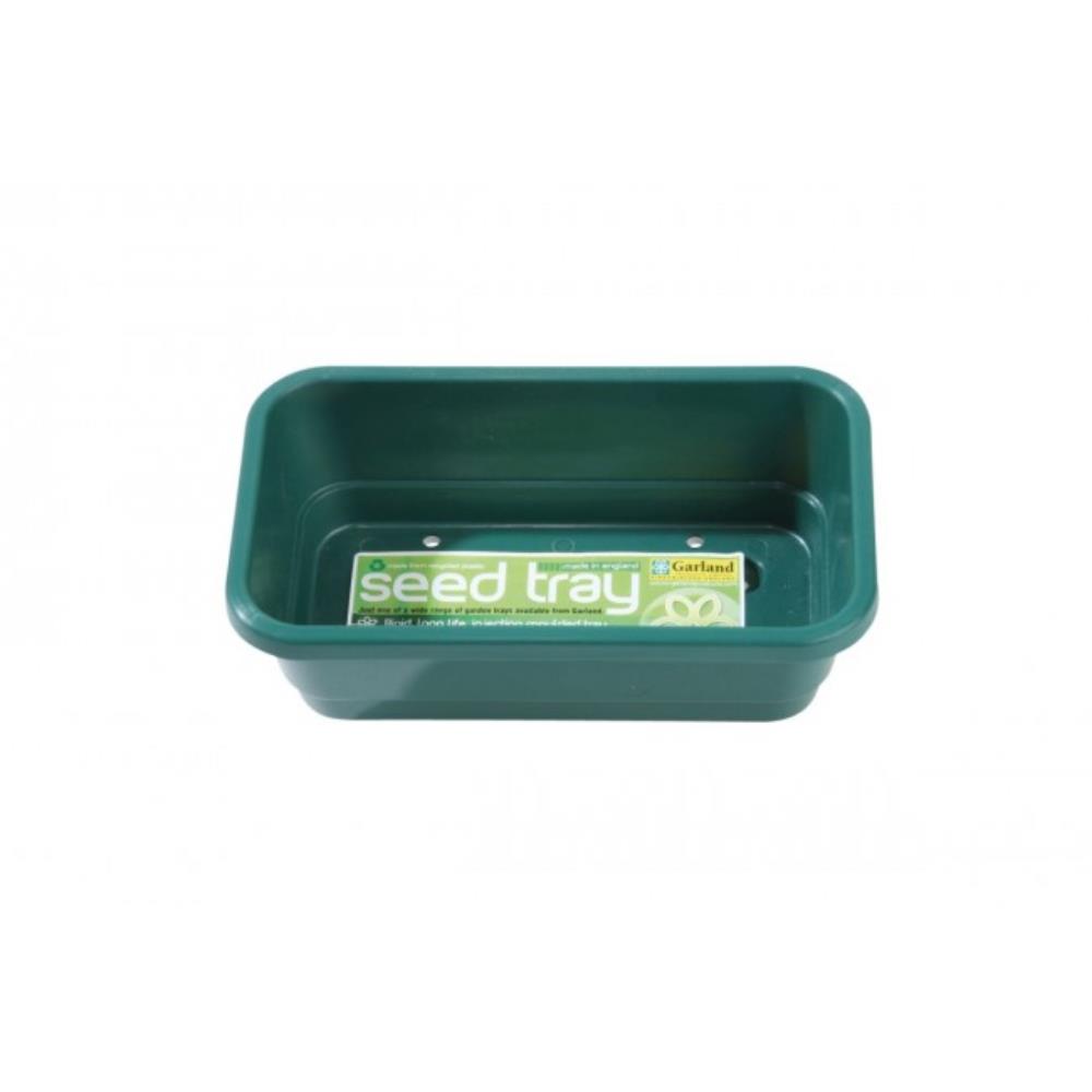 Mini Seed Tray Green With Holes
