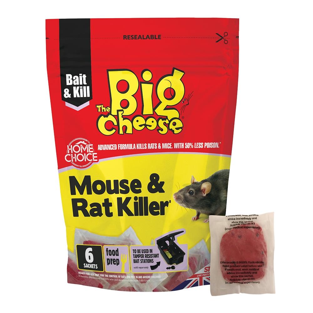 Mouse & Rat Killer  Pasta Sachets 6 Pack