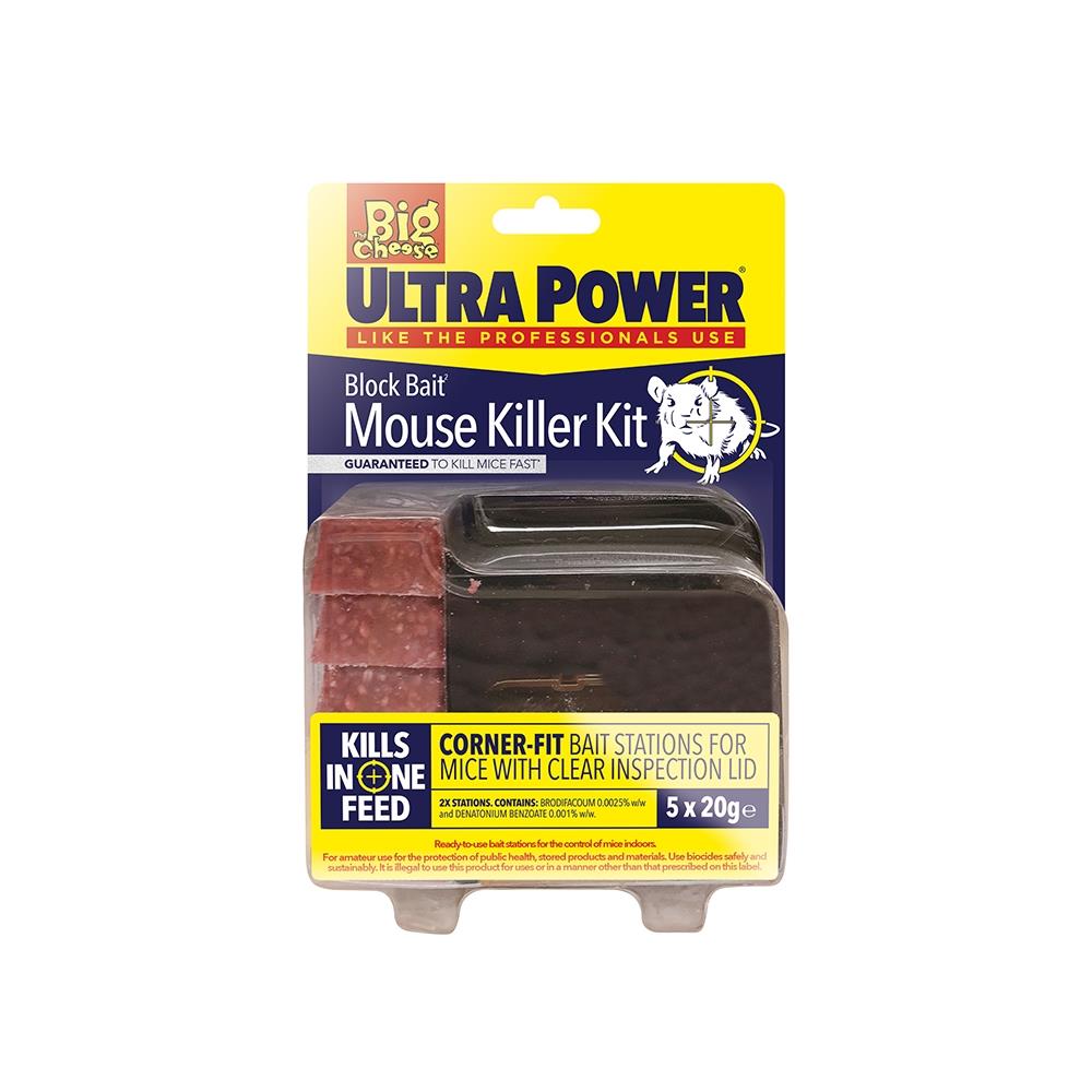 Ultra Power Block Bait Mouse Killer Kit