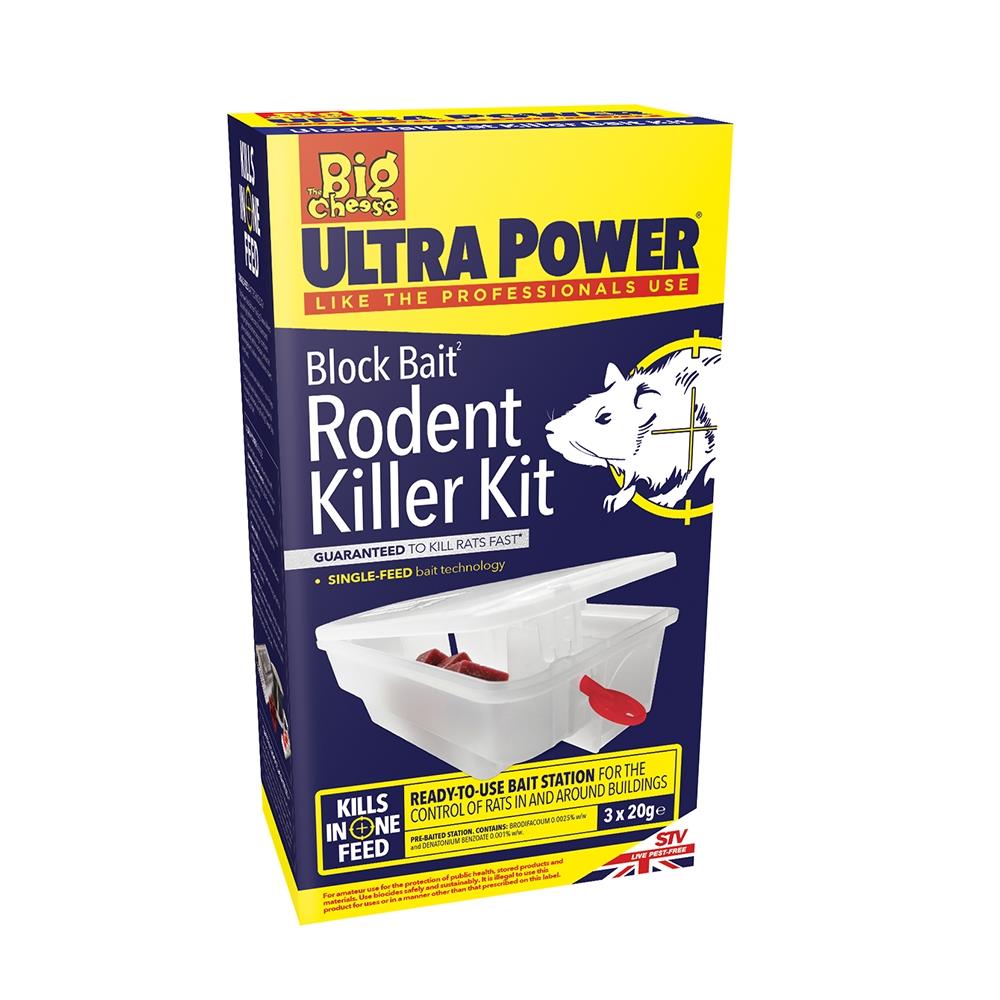 Ultra Power Block Bait Rodent Killer Kit