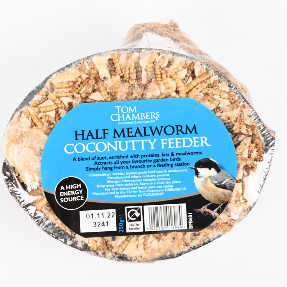 Coconut  Half  Mealworm