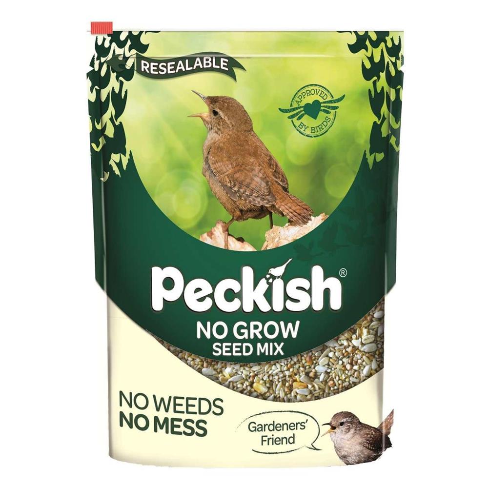Peckish No Grow Seed Mix 1.7kg (Paper Bag)