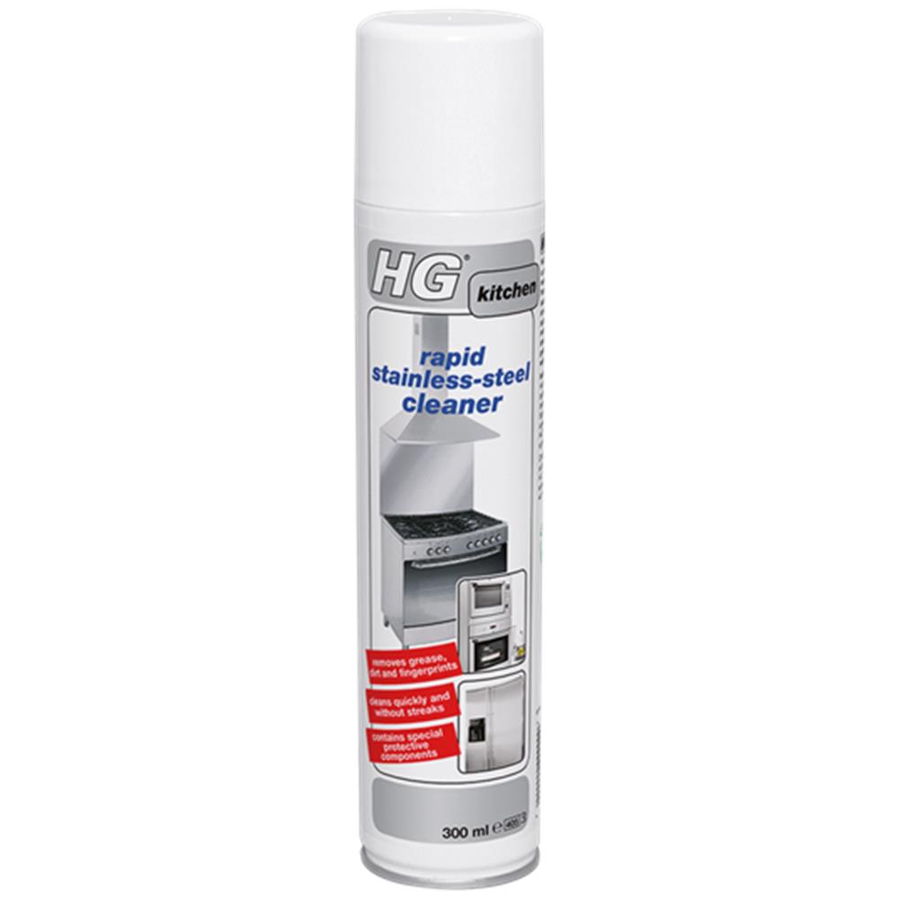 HG rapid stainless-steel cleaner 0.3L