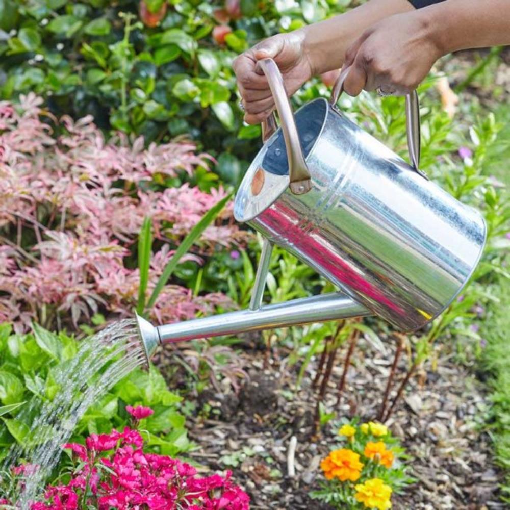 Watering Can   Galvanised 4.5L