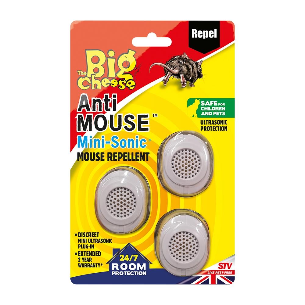 Anti Mouse Mini-Sonic Mouse Repellent 3 Pack