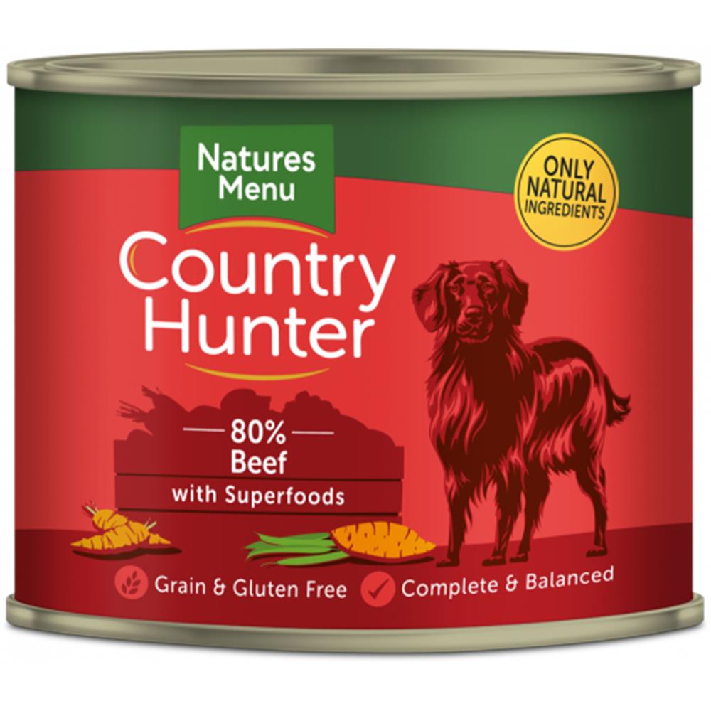 Country Hunter Dog Cans - Beef 600G