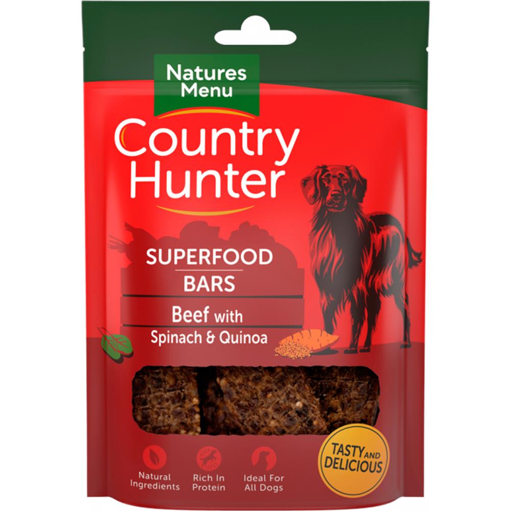 Superfood Bar Beef with Spinach & Quinoa 100G