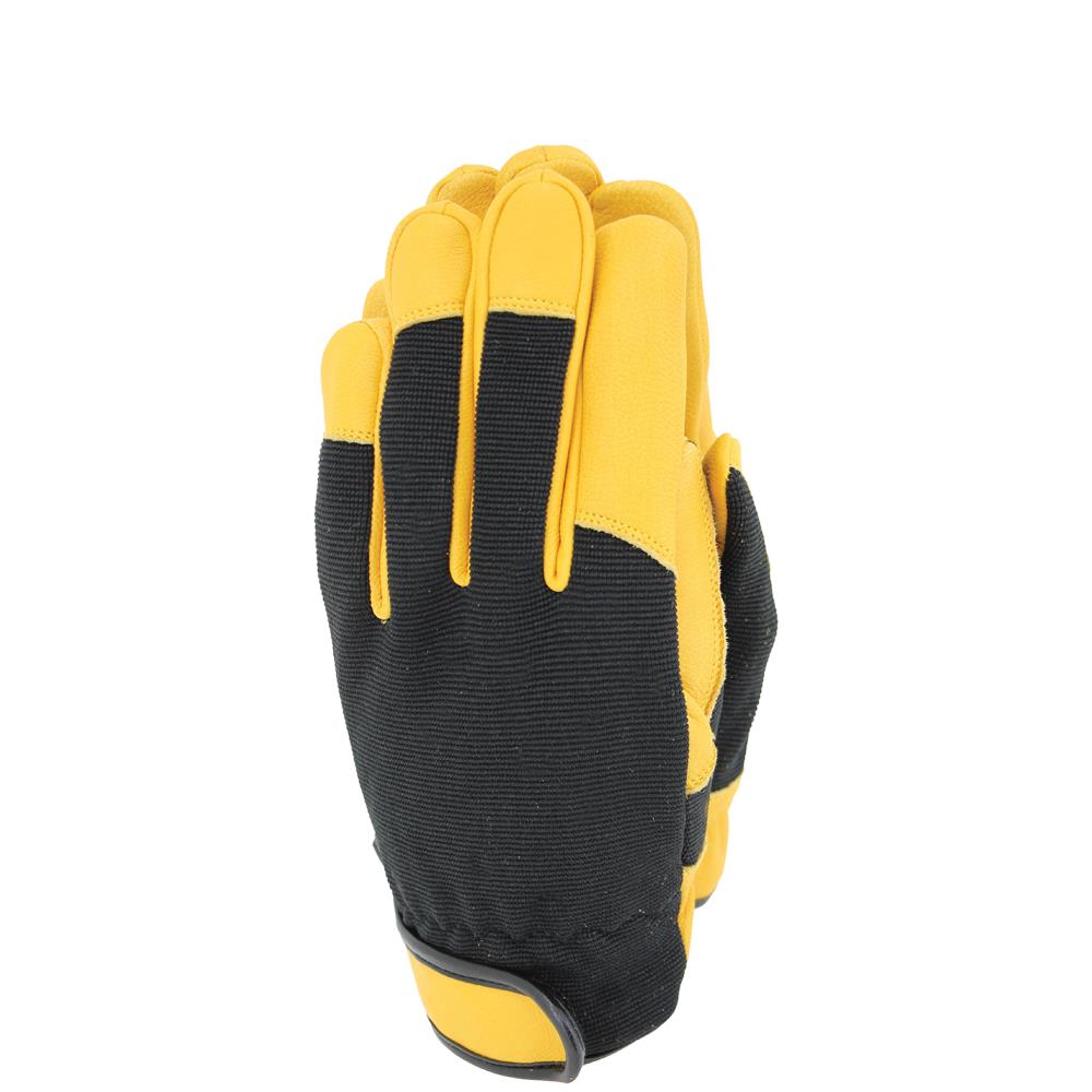 Comfort Fit Leather Gloves Medium  