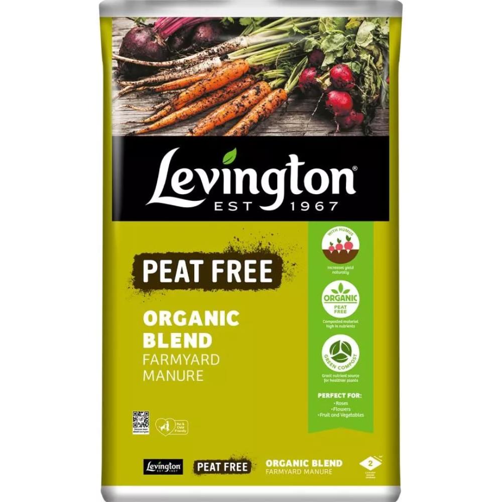 Levington Organic Blended Farm Manure 50L