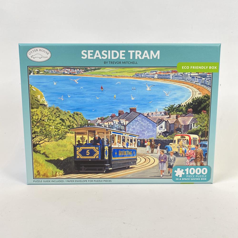 Jigsaw Puzzle - Seaside Tram 1000 Pieces