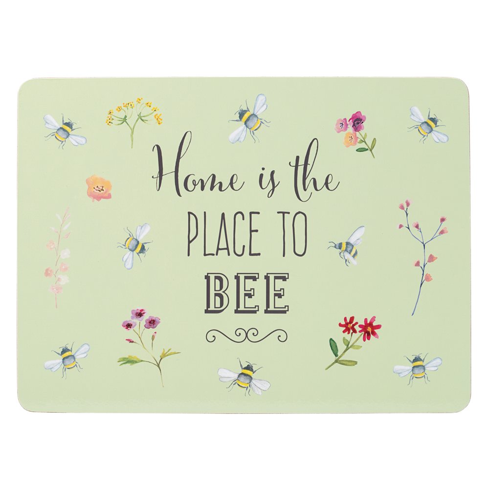 Bee Happy Placemats (Set of 4)