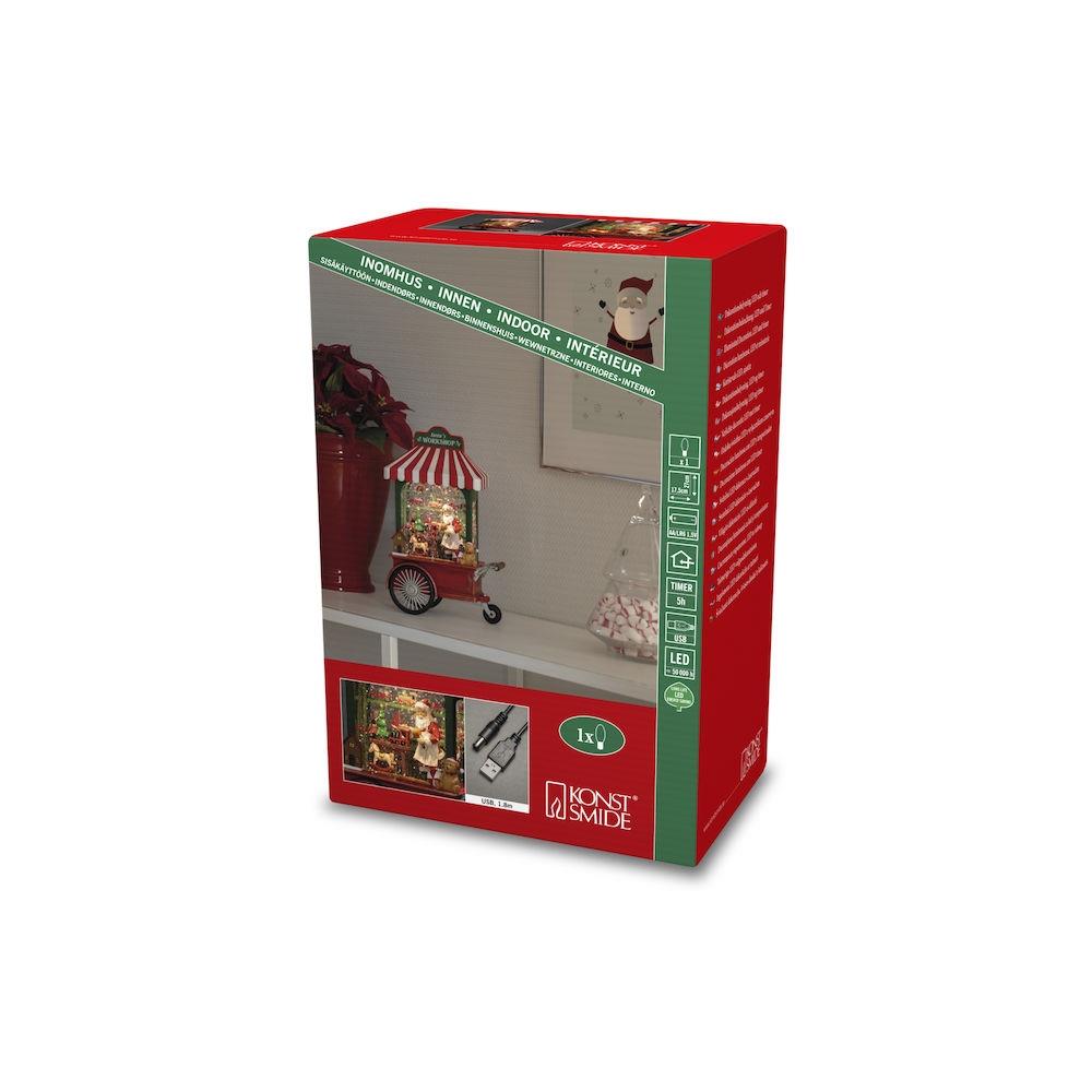 Rituali Domestici Nelvillaggio Casetta Con Led Singola - Decorazione
