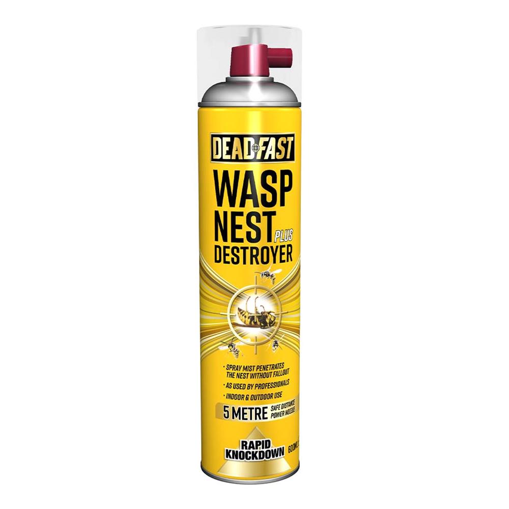Deadfast Wasp Nest Plus Destroyer Spray 600Ml