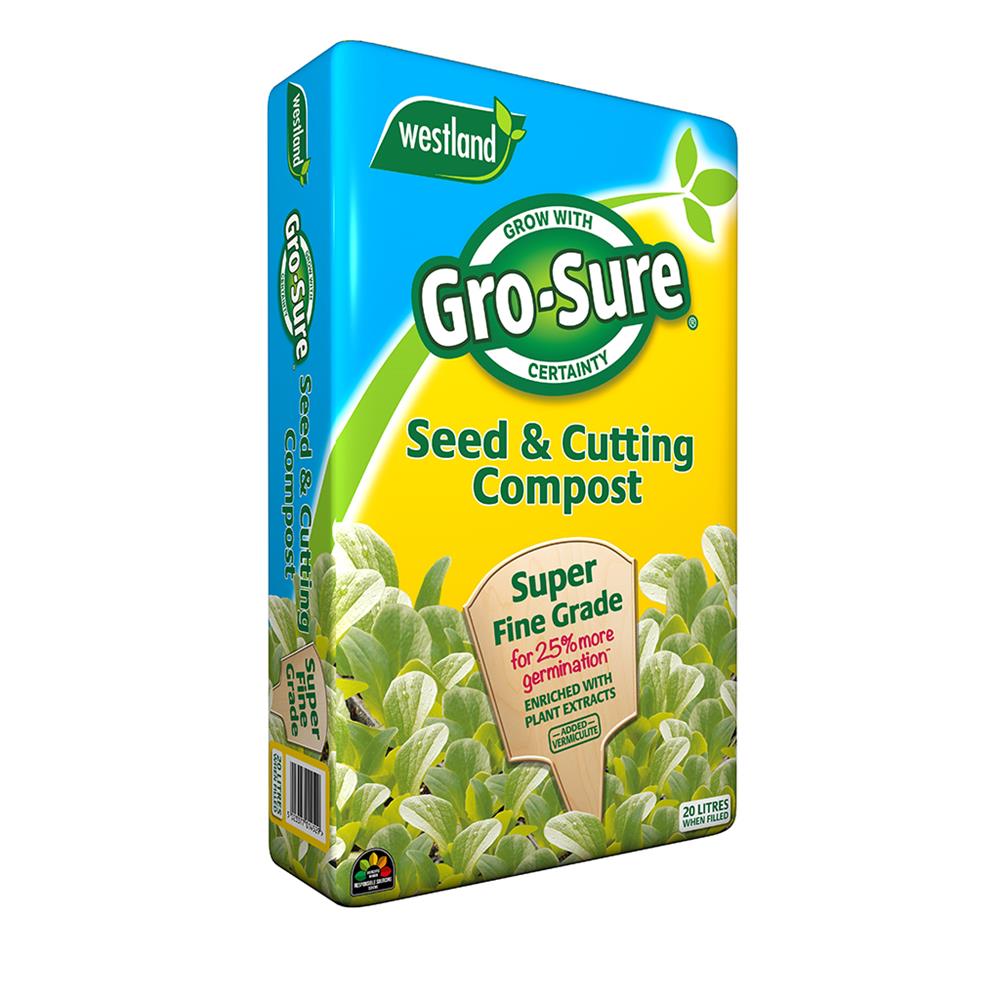 Gro-Sure Seed & Cutting Compost  20L