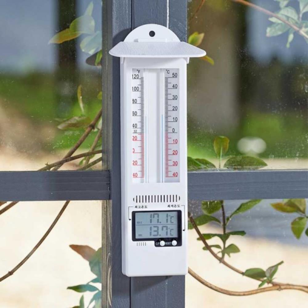 Digital Max/Min & Analogue Thermometer