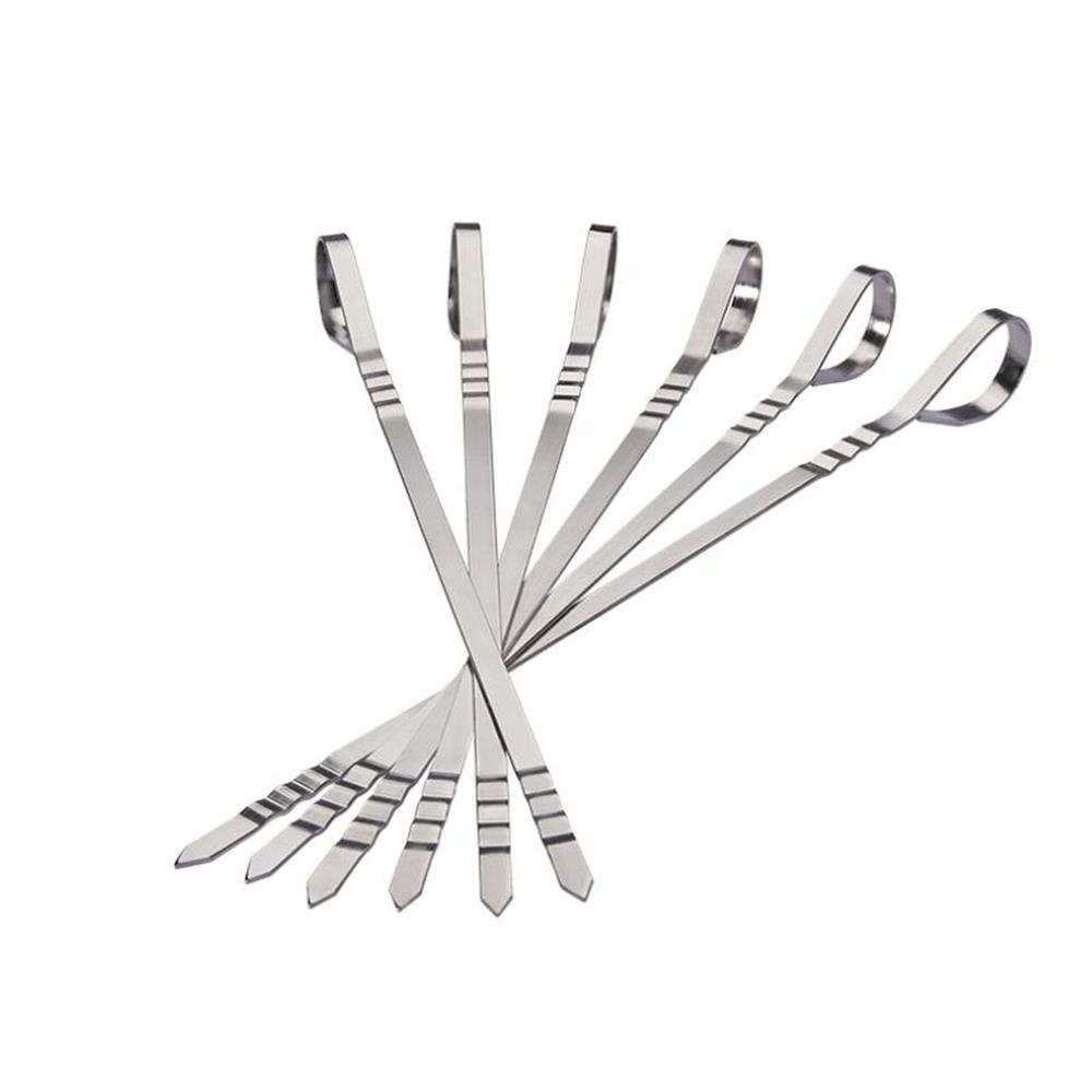 Shashlik Skewers 8pc Stainless Steel