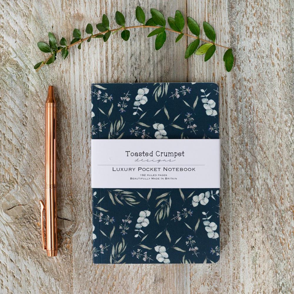 Eucalyptus Noir A6 Lined Pocket Notebook
