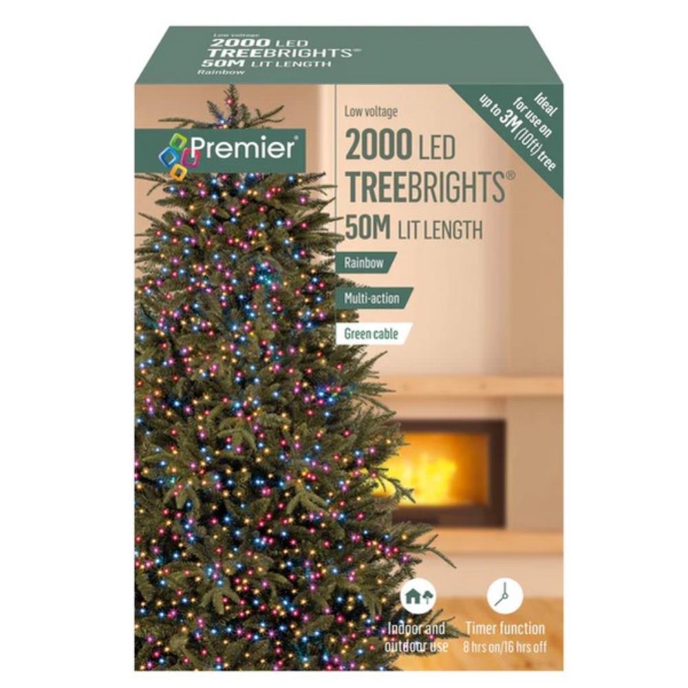 2000 (Multi-Action) LED Treebrights (Rainbow)