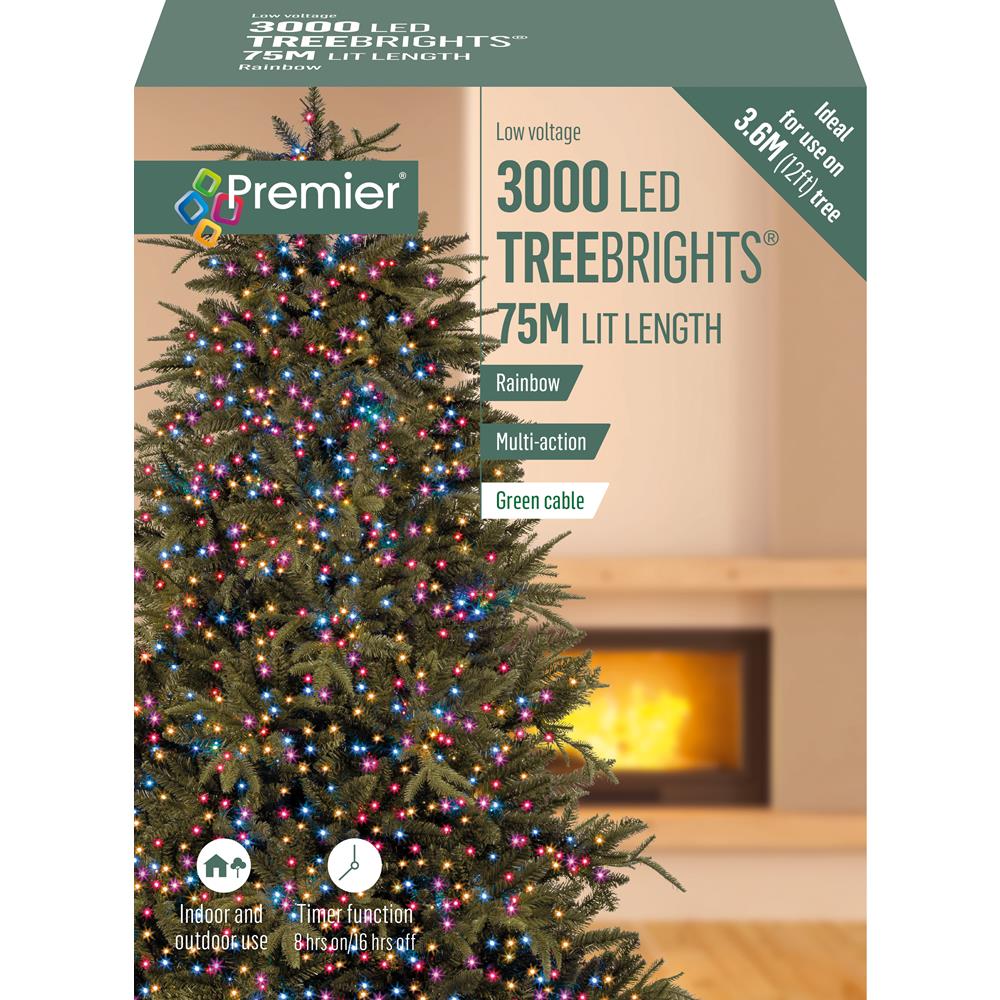 3000 Multi Action Led Treebrights Timer