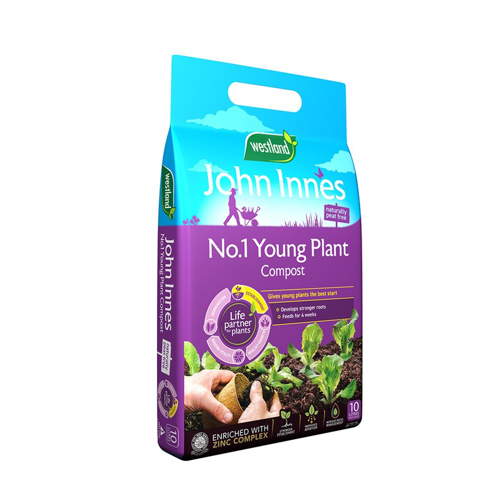 John Innes Peat Free No.1 Young Plant Compost 10L