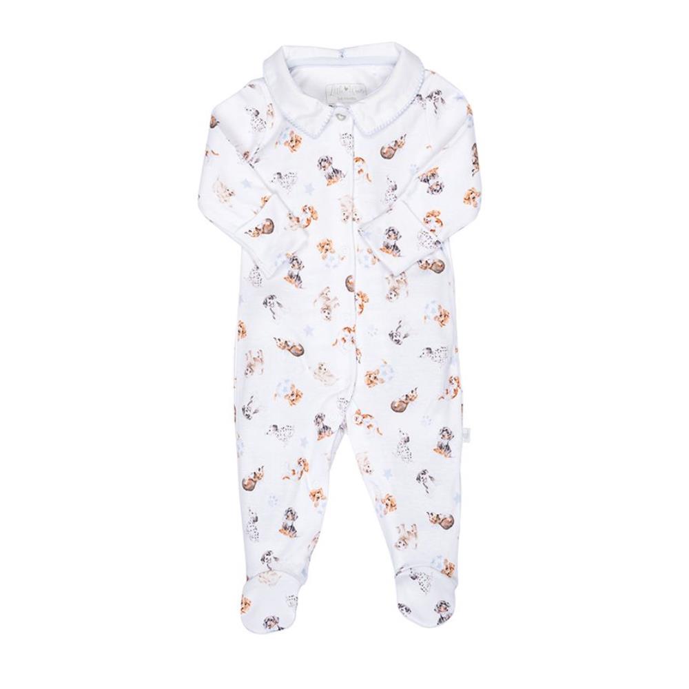 Little Paws Printed Babygrow  3-6 Months