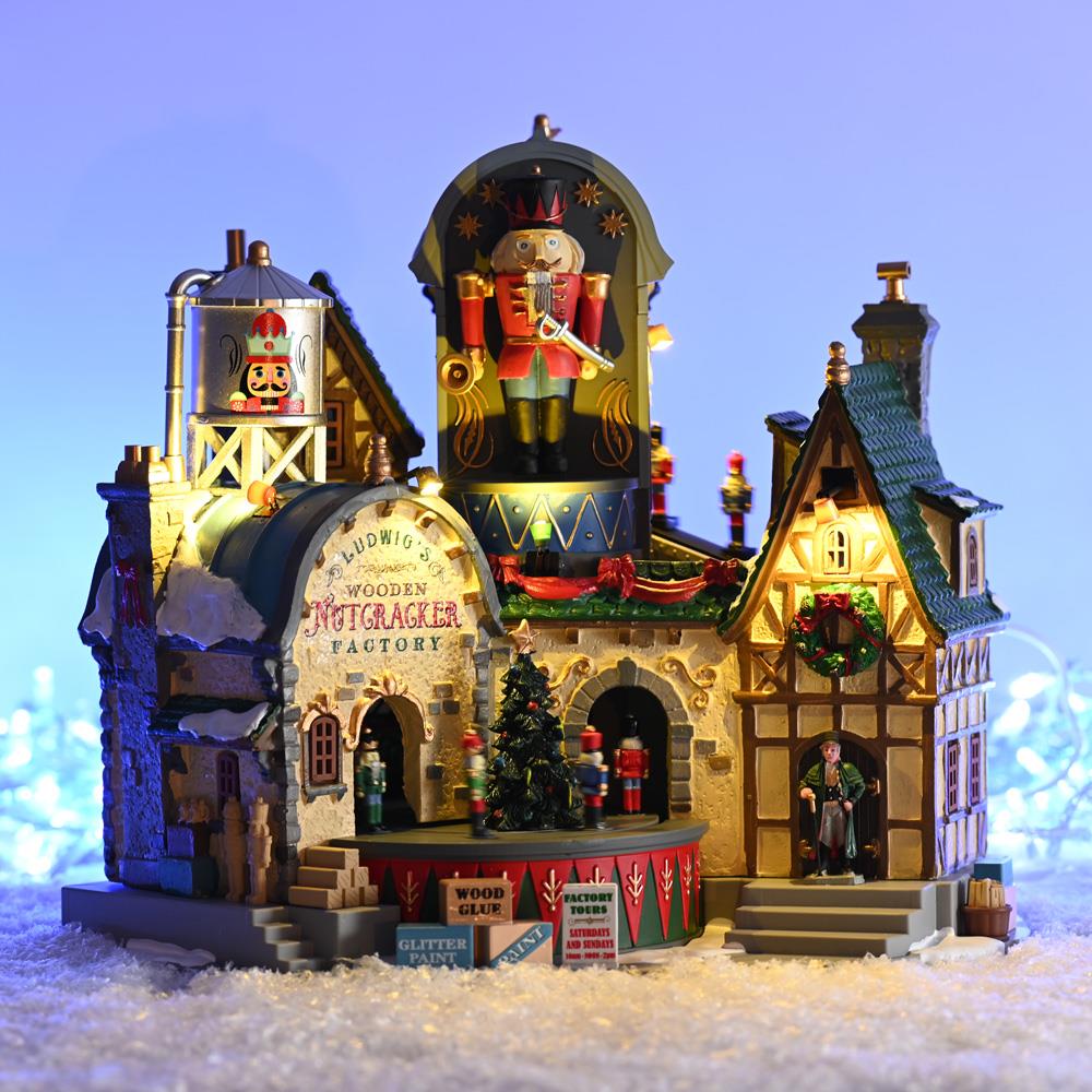 Lemax Christmas Village: Ludwig’s Wooden Nutcracker Factory