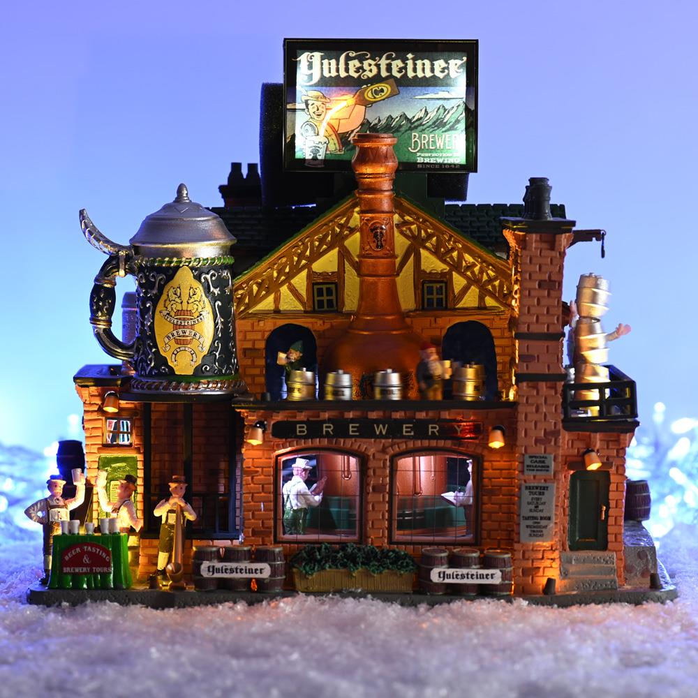 Christmas Lemax Village: Yulesteiner Brewery