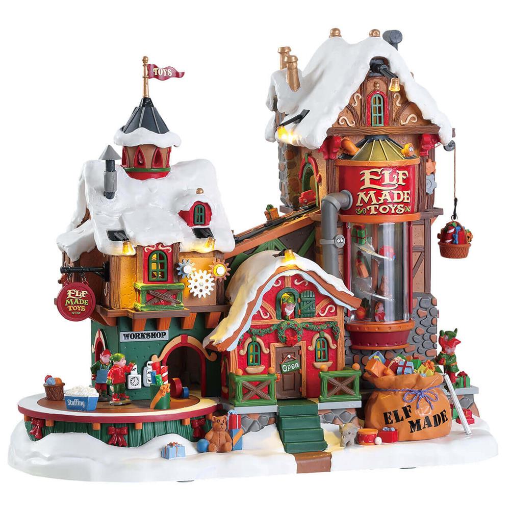 Christmas Lemax Village: Elf Made Toy Factory