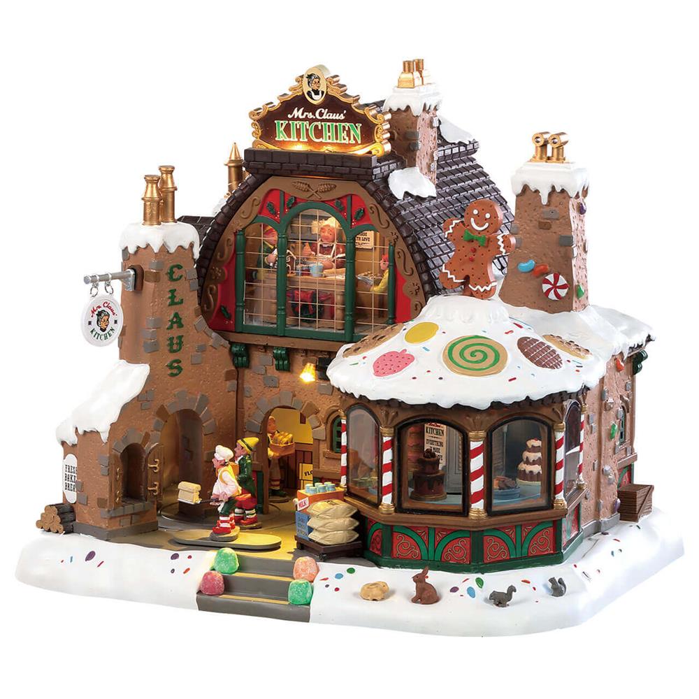 Christmas Lemax Village: Mrs. Claus' Kitchen